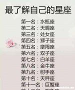 十二星座人格 十二星座人格分析
