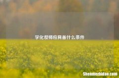 学化妆师应具备什么条件