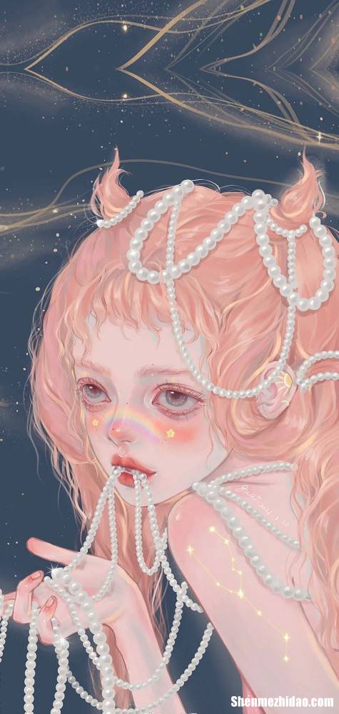 十二星座萌萌少女图片 十二星座美少女图片可爱