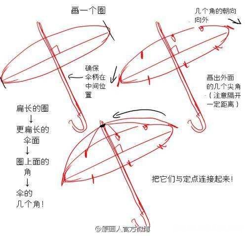 雨伞教程 折纸雨伞教程