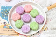 冰皮月饼怎么做 冰皮月饼怎么做成彩色的