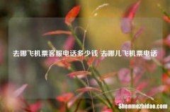 去哪飞机票客服电话多少钱 去哪儿飞机票电话
