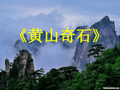 黄山奇石图片及名字 黄山奇石图片名字黄山奇石写一句