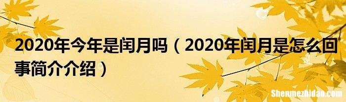 闰四月多少年一次 有没有闰四月多少年一次