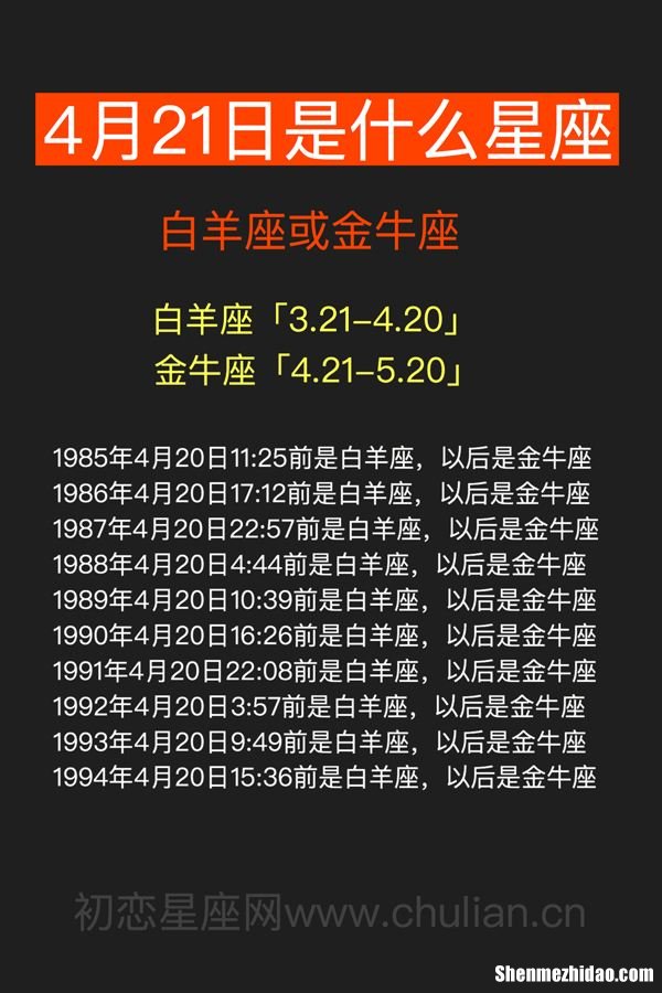 4月9号是什么星座 国历4月9号是什么星座