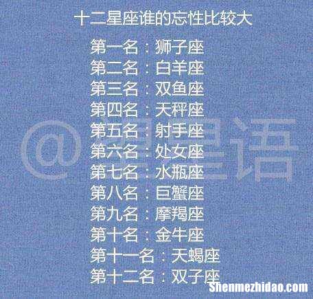 星座成绩排名 星座成绩排名榜