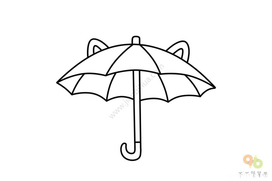 小雨伞简笔画图片 雨伞简笔画图片大全