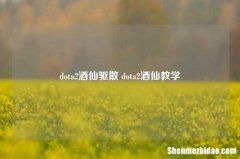 dota2酒仙驱散 dota2酒仙教学
