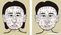算命从脸上 算命脸图解析