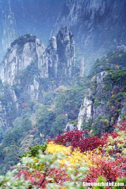11月份的黄山 11月份黄山山顶温度