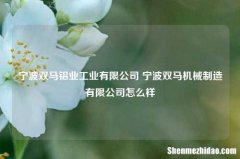 宁波双马铝业工业有限公司 宁波双马机械制造有限公司怎么样