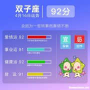 4月16日星座 4月16日星座的上升星座