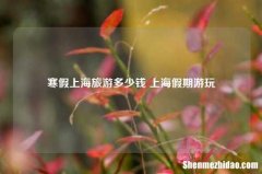 寒假上海旅游多少钱 上海假期游玩