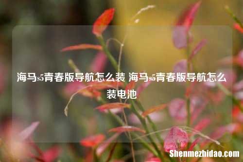 海马s5青春版导航怎么装 海马s5青春版导航怎么装电池