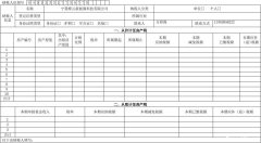 房产税土地税申报表 土地税和房产税报表