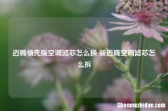 迈腾领先版空调滤芯怎么换 新迈腾空调滤芯怎么拆