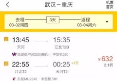 海口到武汉2月15日机票多少钱 海口到武汉2月15日机票多少钱一张