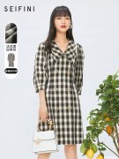 黑白格子的连衣裙怎么搭配什么裤子好看图片