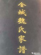 魏姓的族谱在哪里长多少