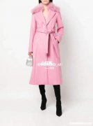 粉色长款大衣怎么配衣服好看图片欣赏 粉色长款大衣怎么配衣服好看图片欣赏大全