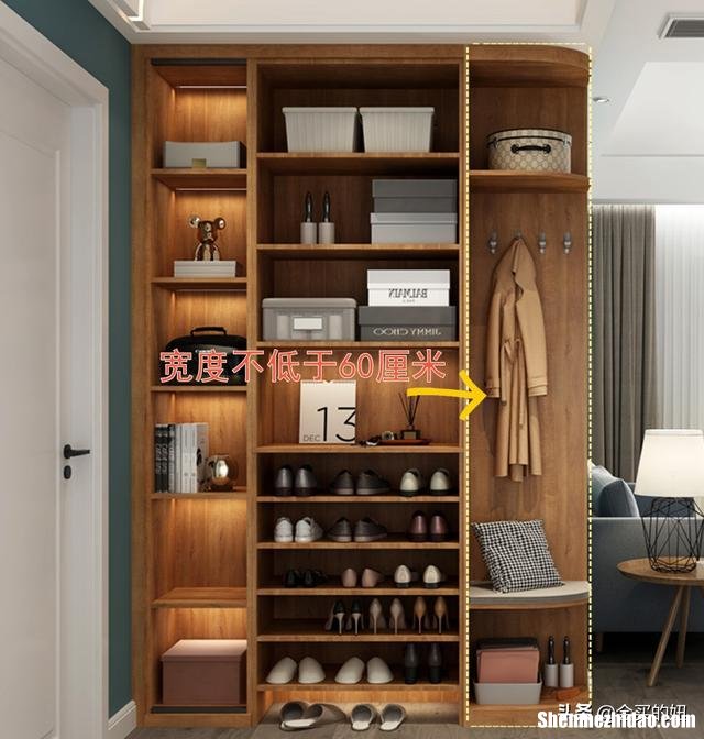 鞋柜的层高是多少 鞋柜的层高是多少米