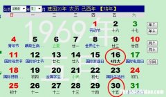 1969年1月21号农历是多少 1969年1月21日出生命运预测