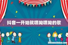 抖音一开始就嘿呦嘿呦的歌