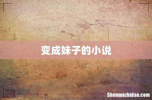 变成妹子的小说
