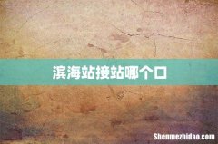 滨海站接站哪个口