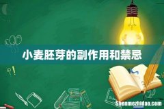 小麦胚芽的副作用和禁忌