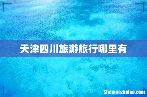 天津四川旅游旅行哪里有