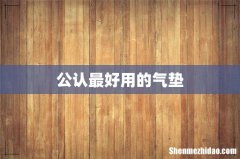 公认最好用的气垫