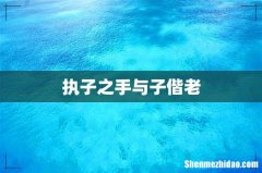 执子之手与子偕老