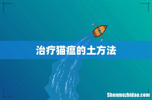 治疗猫瘟的土方法