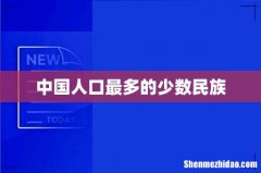 中国人口最多的少数民族