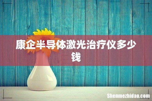 康企半导体激光治疗仪多少钱