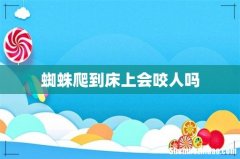 蜘蛛爬到床上会咬人吗