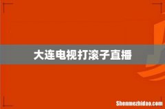 大连电视打滚子直播