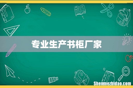 专业生产书柜厂家