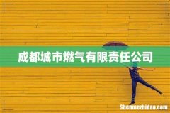 成都城市燃气有限责任公司