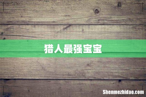 猎人最强宝宝