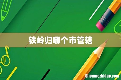 铁岭归哪个市管辖