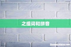之组词和拼音