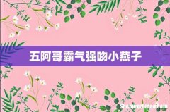 五阿哥霸气强吻小燕子