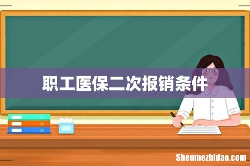 职工医保二次报销条件
