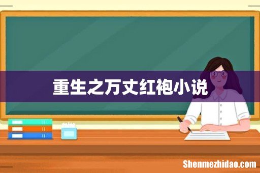 重生之万丈红袍小说