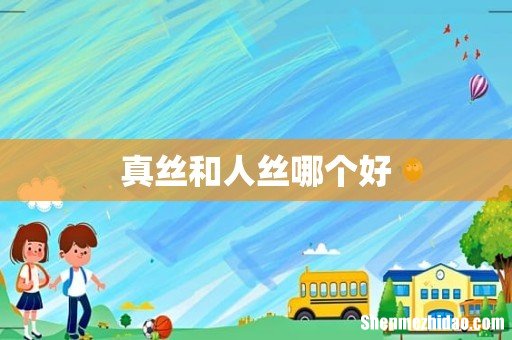 真丝和人丝哪个好