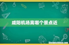 咸阳机场离哪个景点近
