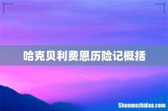 哈克贝利费恩历险记概括