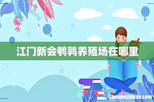 江门新会鹌鹑养殖场在哪里